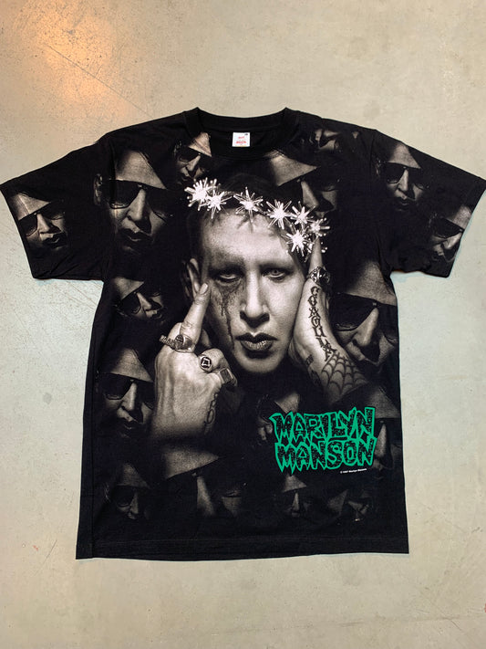 Marilyn Manson All Over Print Graphic T-Shirt