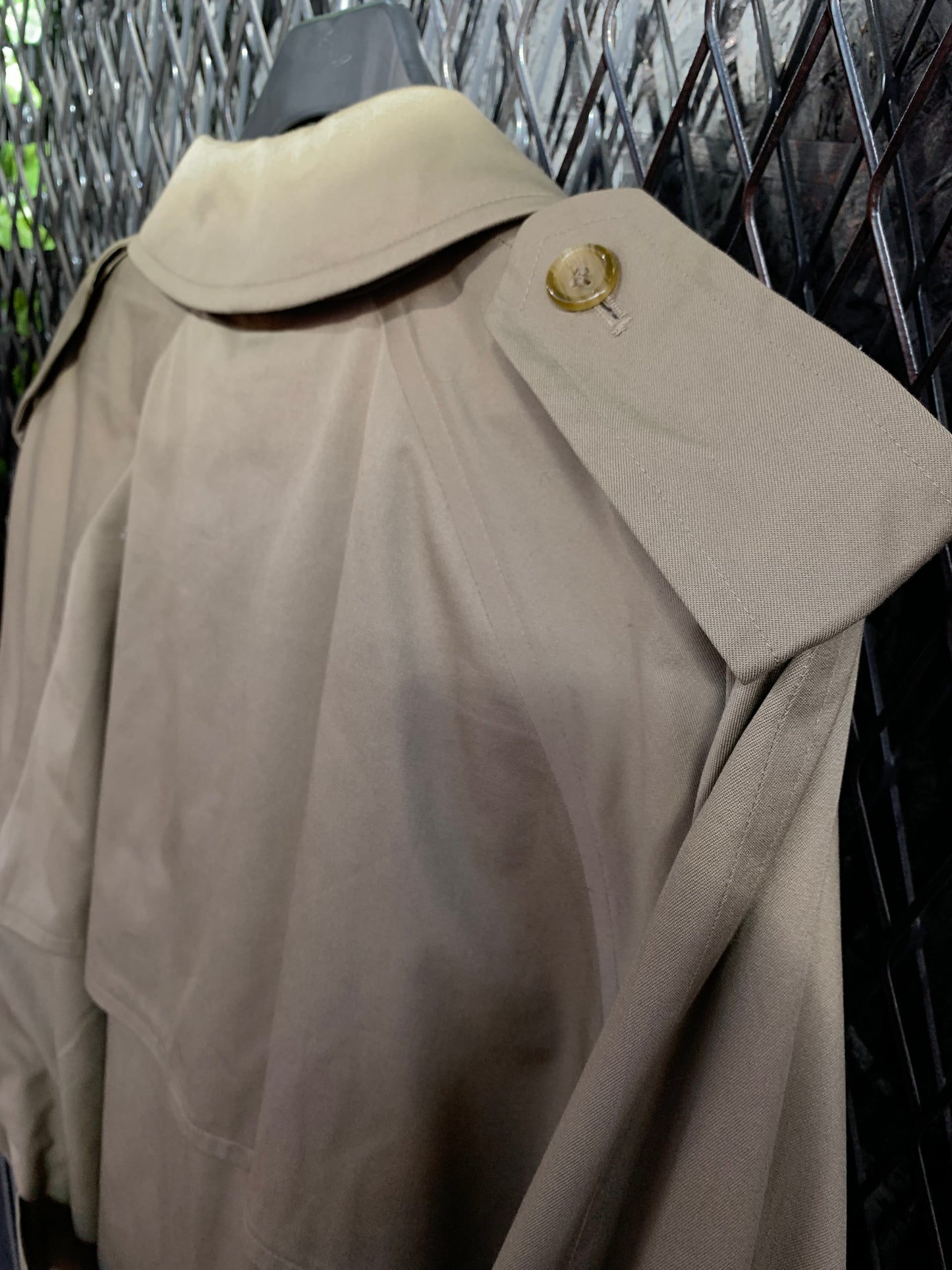 Vintage Burberrys Beige Long Trench Coat