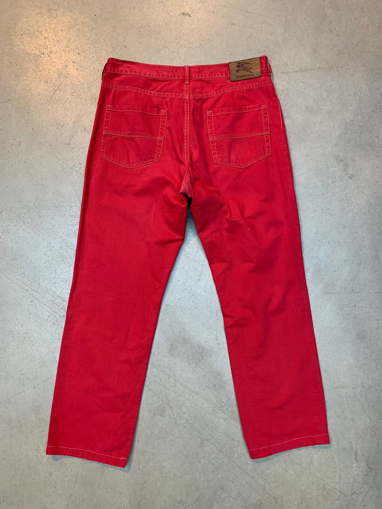 Mens Vintage Burberry Cotton Pants