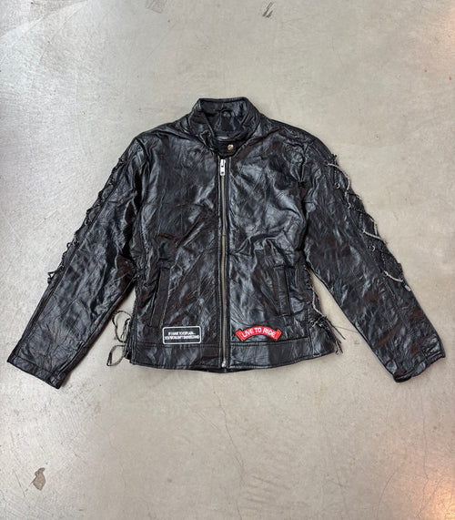 Womens Motorcycle Leather Jacket