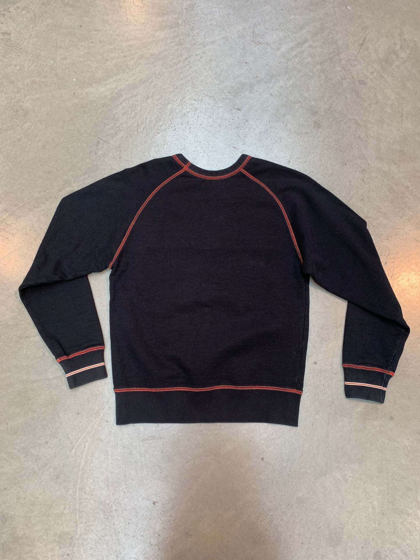 Fred Perry Sportswear Black Crewneck Sweatshirt