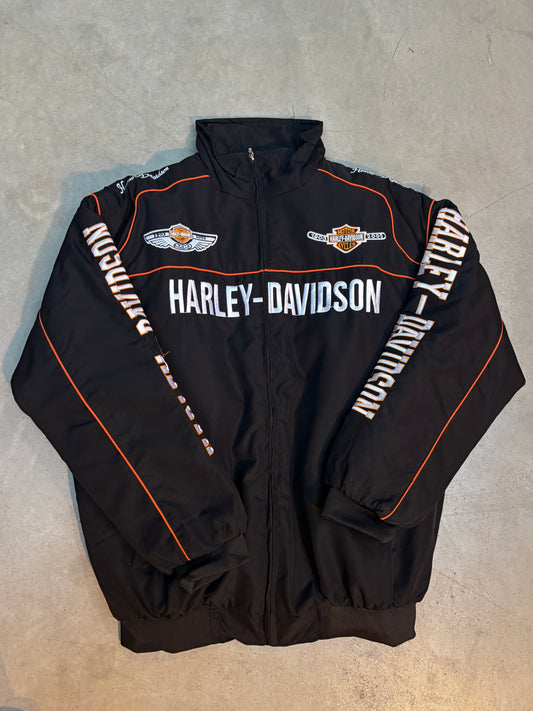 Unisex Harley Davidson 100th Anniversary Racing Bomber Jacket