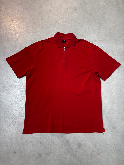 "Hugo Boss" Red Short Sleeve Polo Shirt