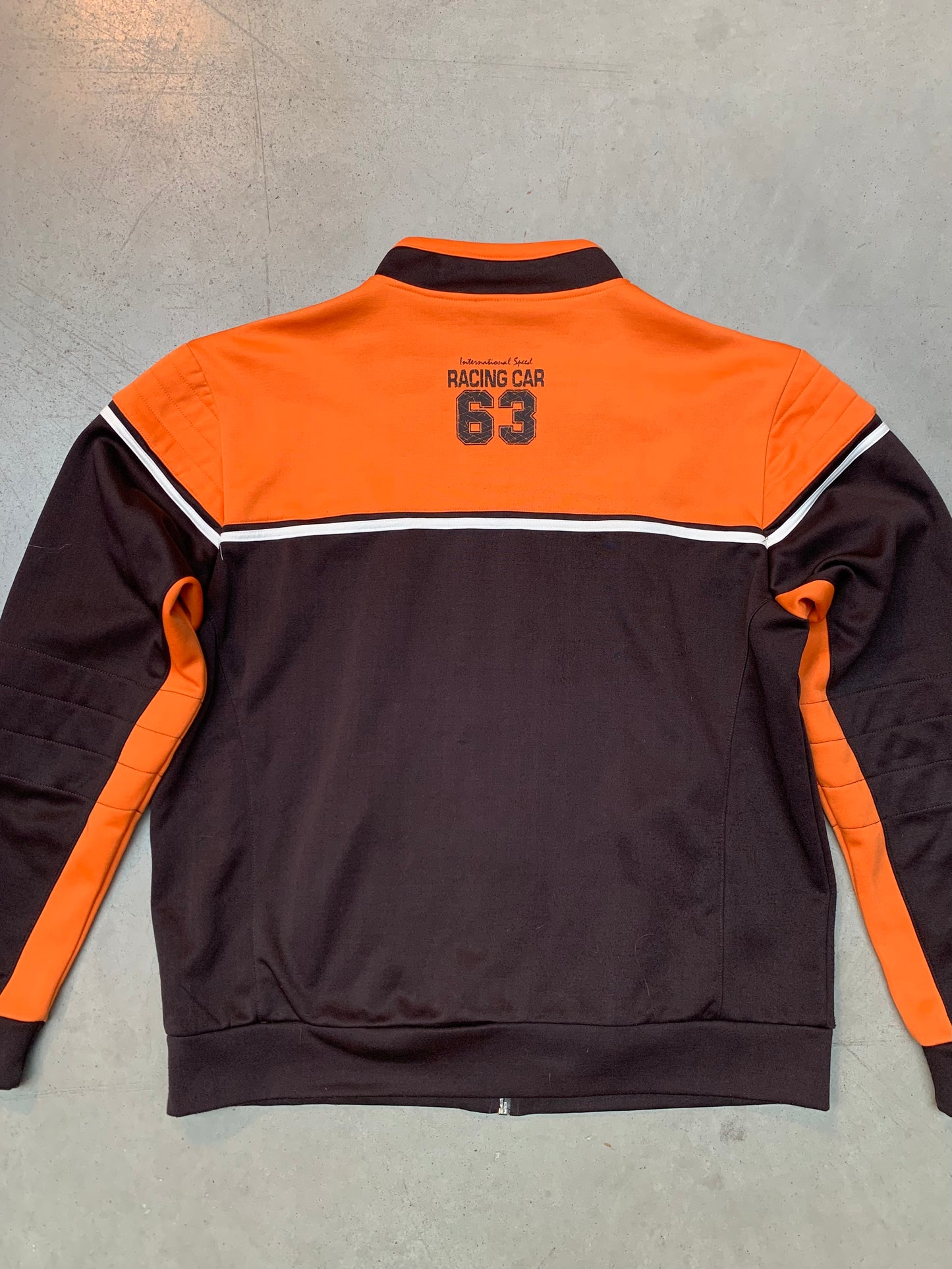 GSCP Racing Grand Prix Orange and Black Track Jacket