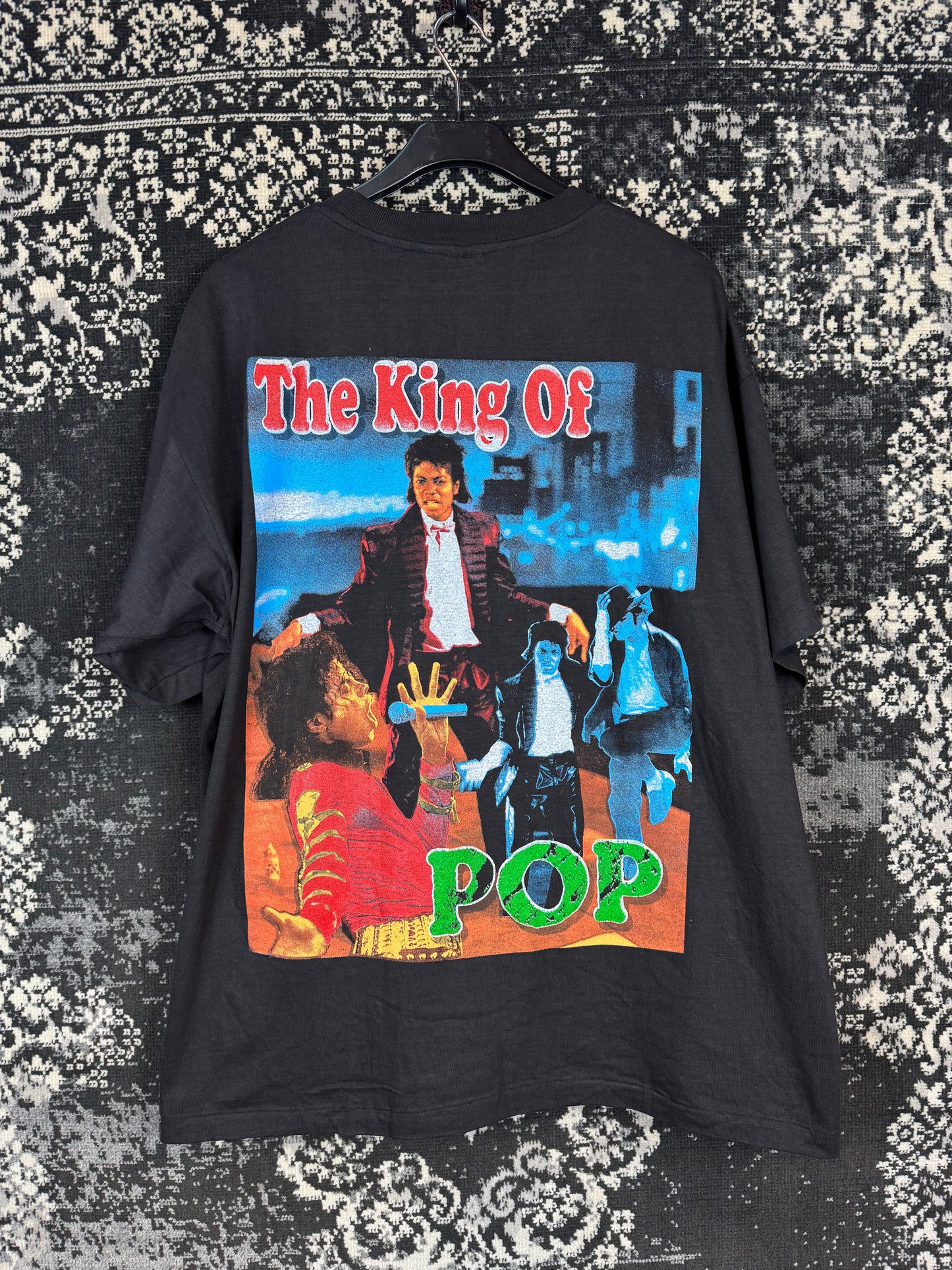 Vintage Michael Jackson Bay Club Rap Tee Shirt XXL