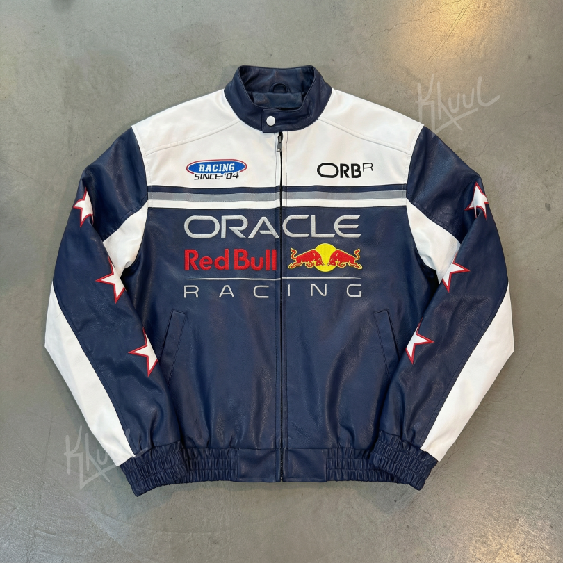 Oracle Red Bull Racing Leather Racing Jacket – Khuul