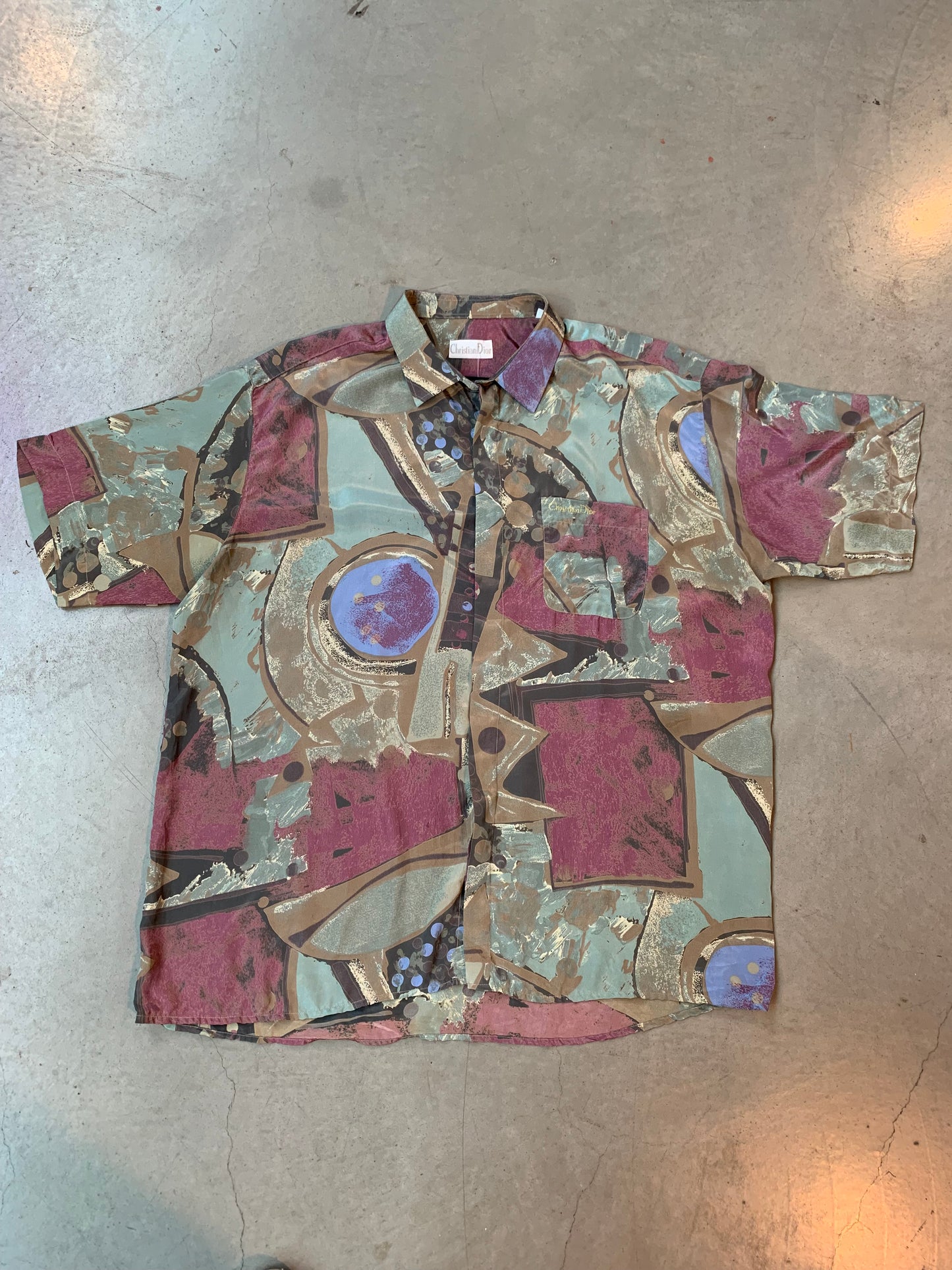 Christian Dior Vintage Silk Shirt