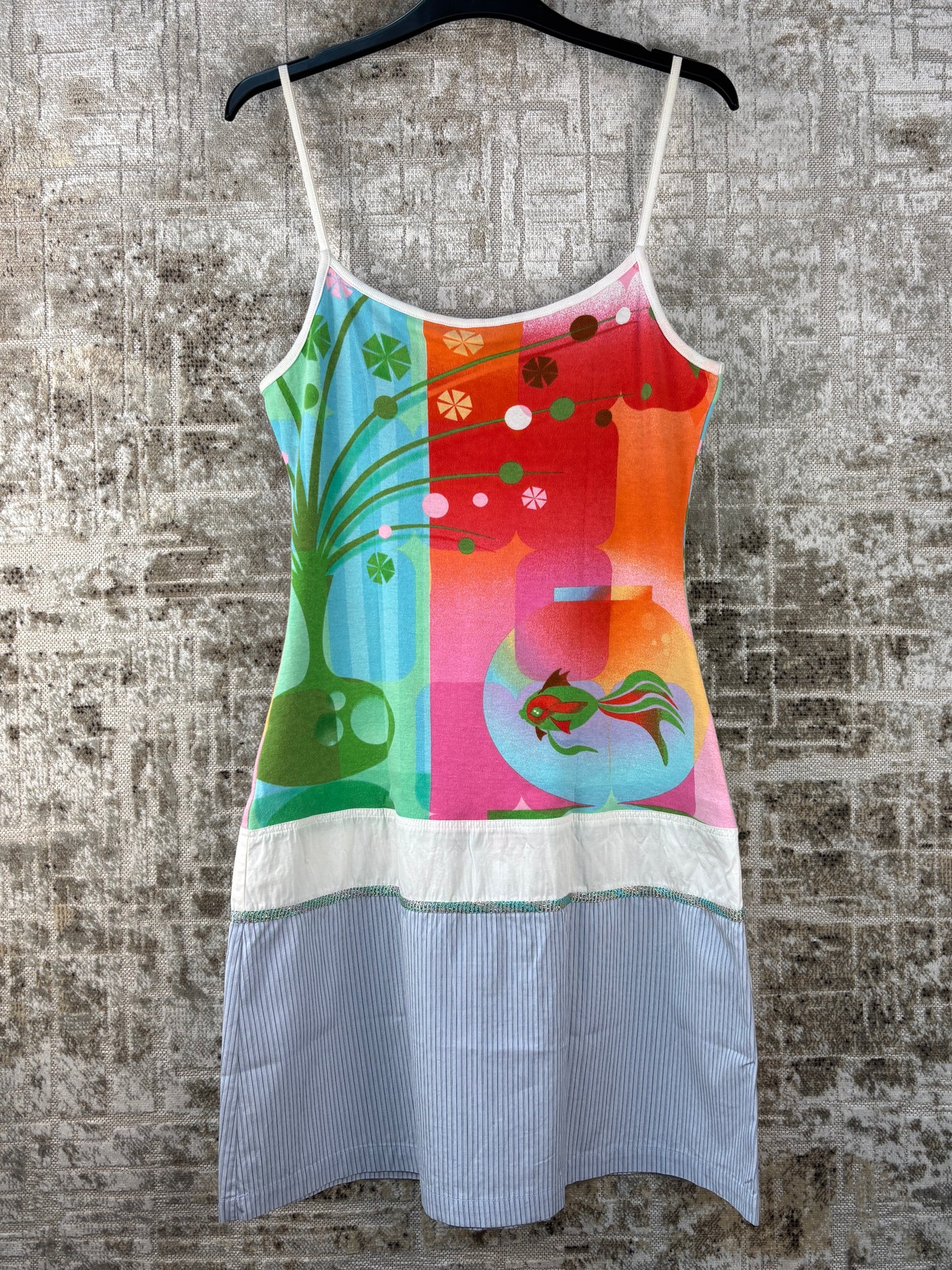 Women's Y2K Custo Barcelona Graphic Dress