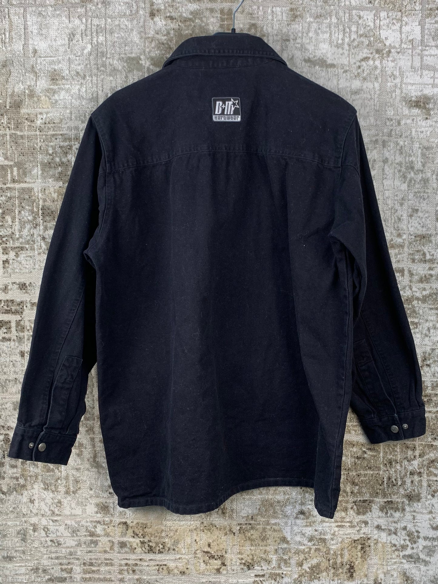 Mens Vintage Black Workwear Jacket