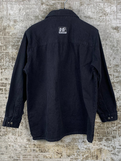 Mens Vintage Black Workwear Jacket