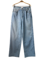 Rhude Wide Leg Light Wash Denim Jeans