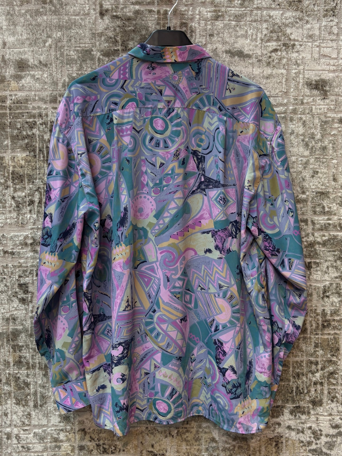 Men's Yves Saint Laurent 100% Silk Button Up Shirt