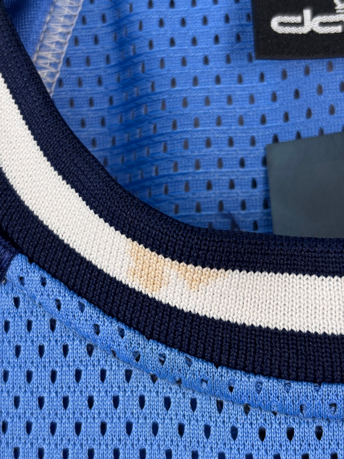 Mens Vintage Dada Supreme Blue Basketball Jersey