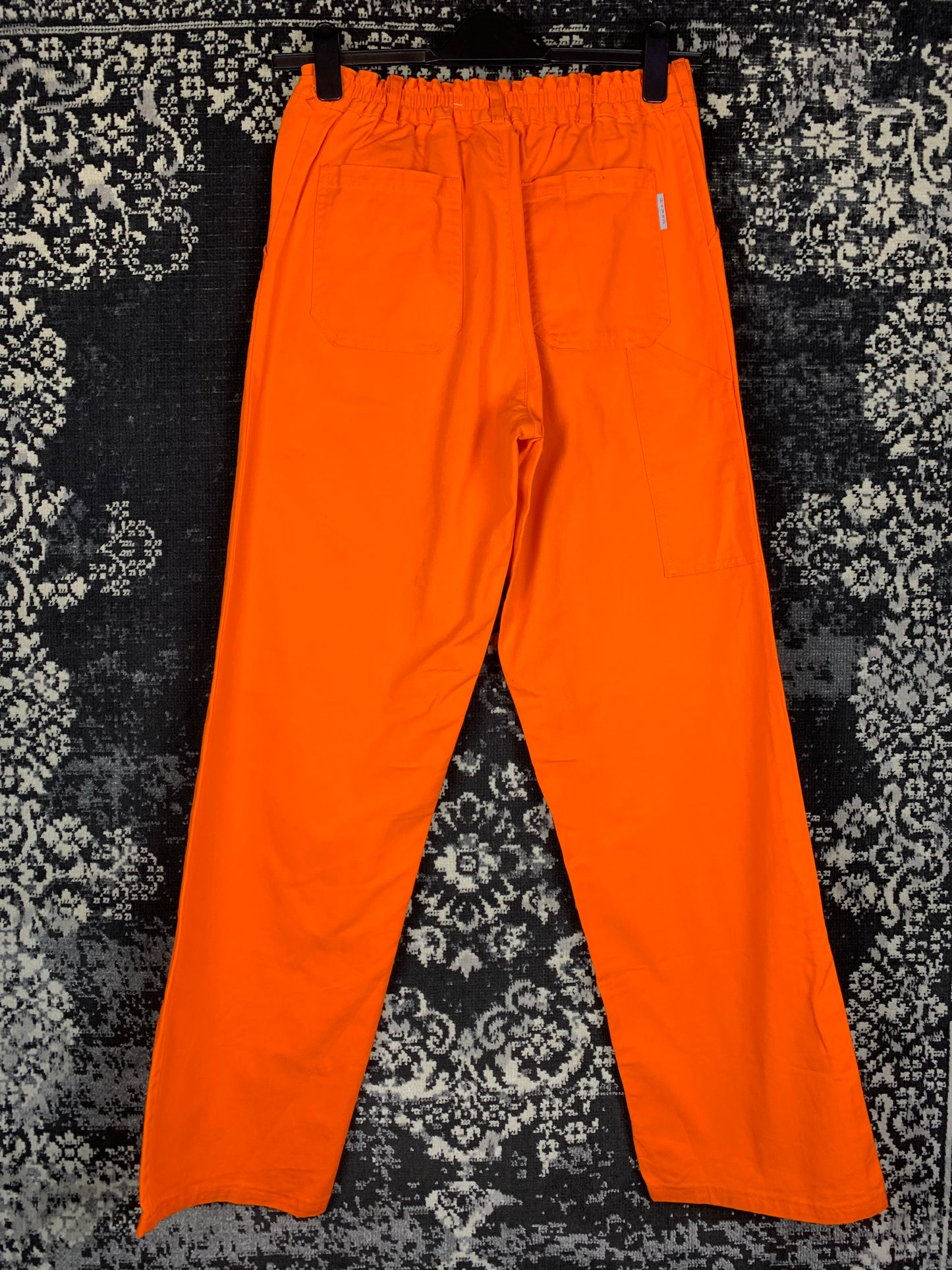 Mens Vintage Orange Workwear Pants