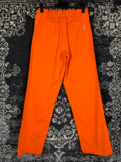 Mens Vintage Orange Workwear Pants