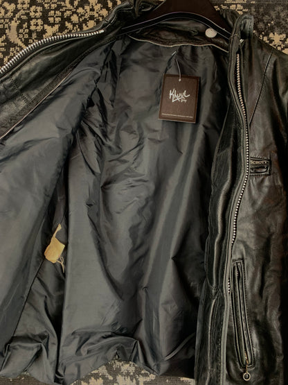 Women’s Vintage Schott NYC Black Leather Jacket