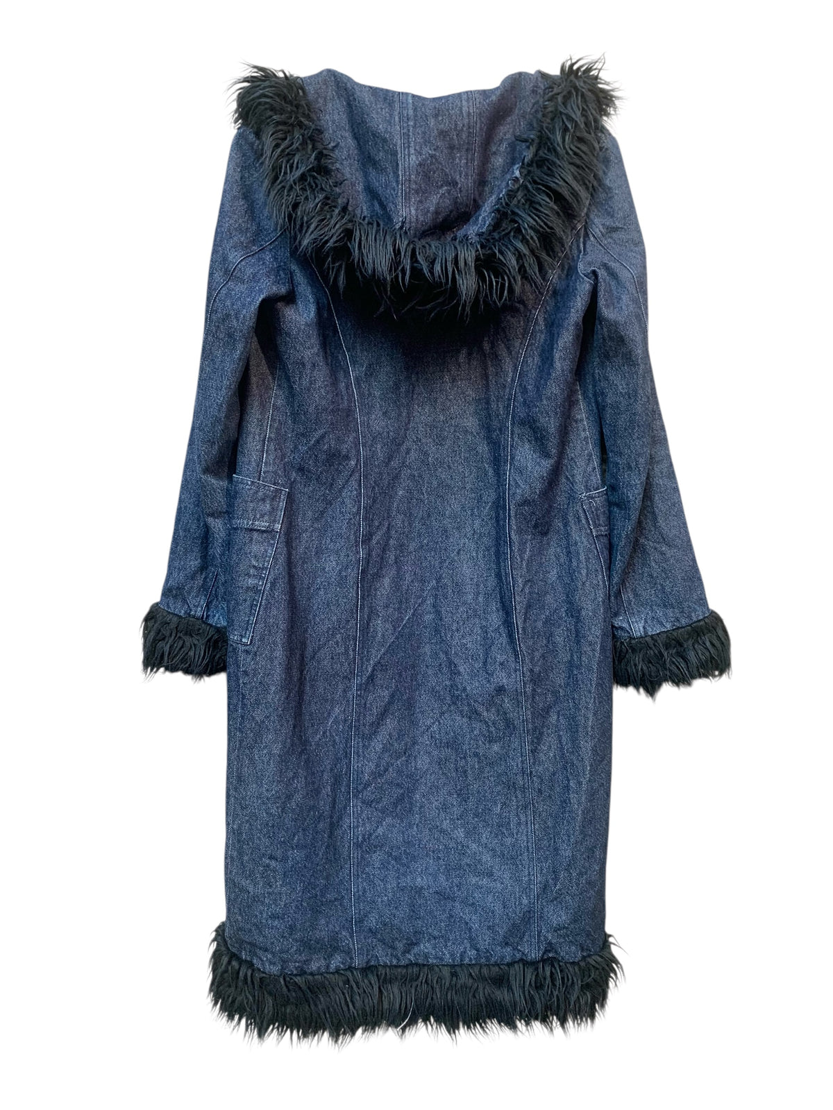 Only Jeanswear Y2K Denim Afghan Coat