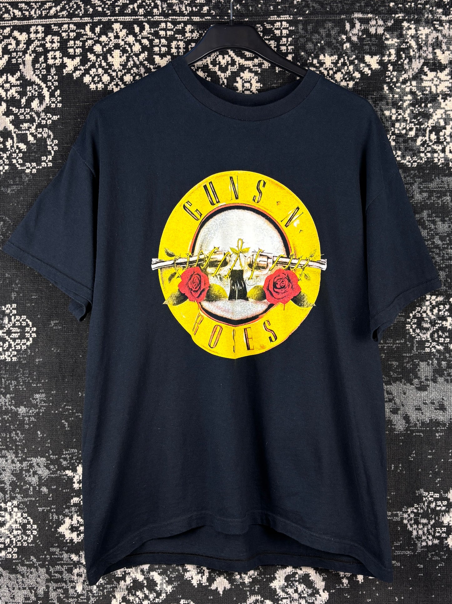 Men's Vintage Guns N Roses Black Band T Shirt