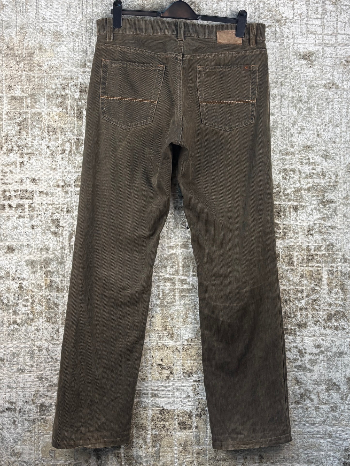 Mens Vintage Camel Active Brown Jeans