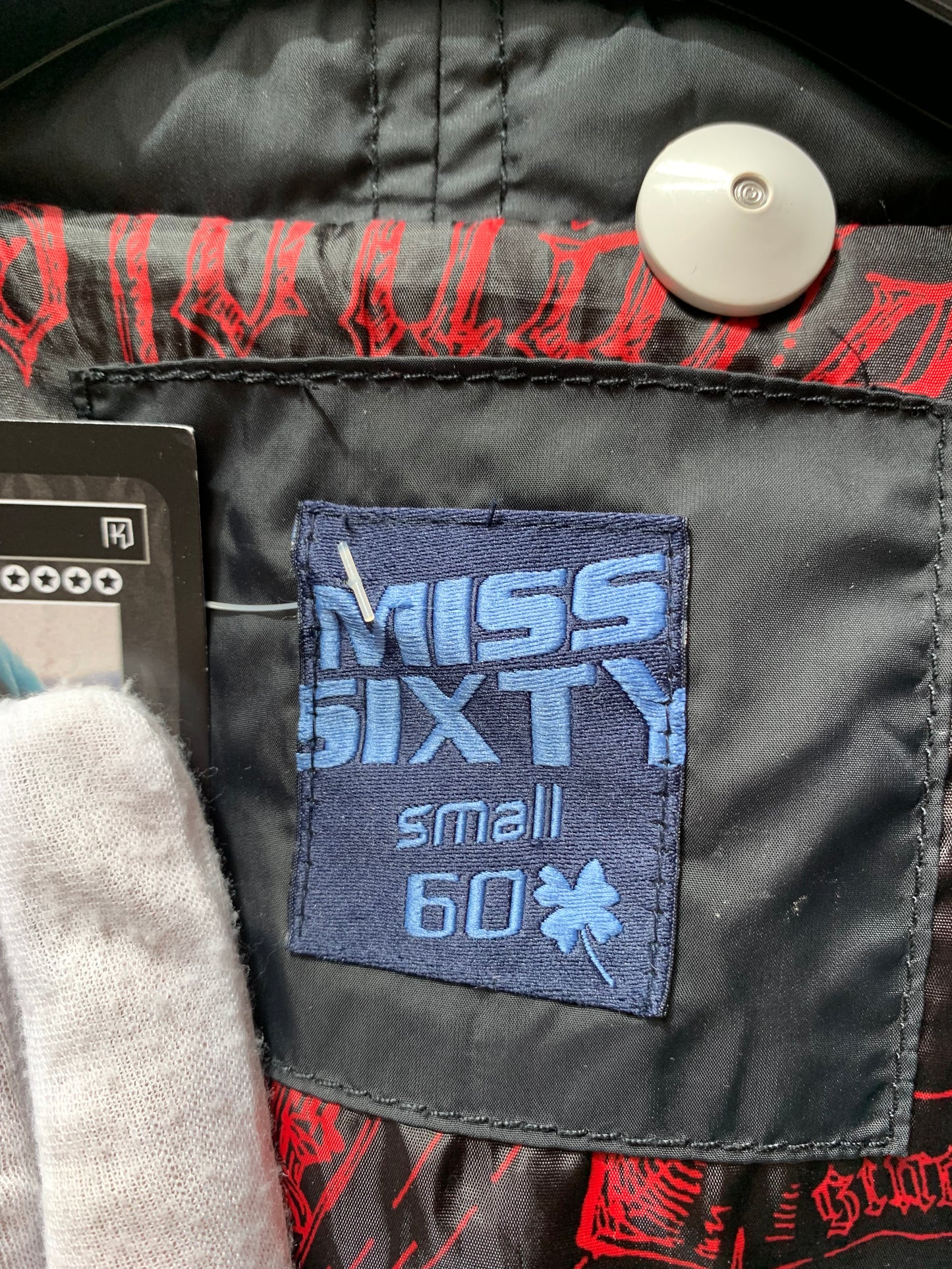 Miss Sixty Y2K Asymmetrical Puffer Jacket