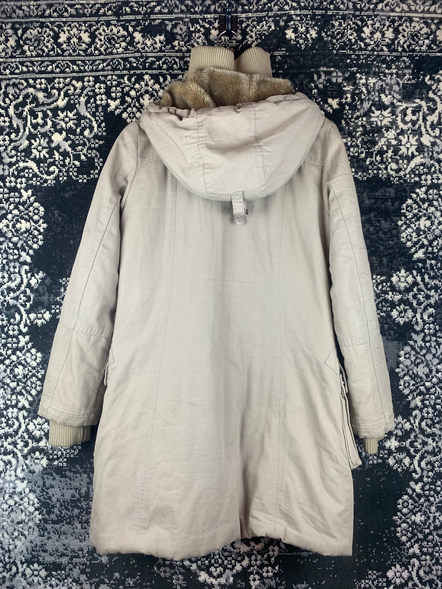 Vintage KappAhl Beige Winter Parka Jacket