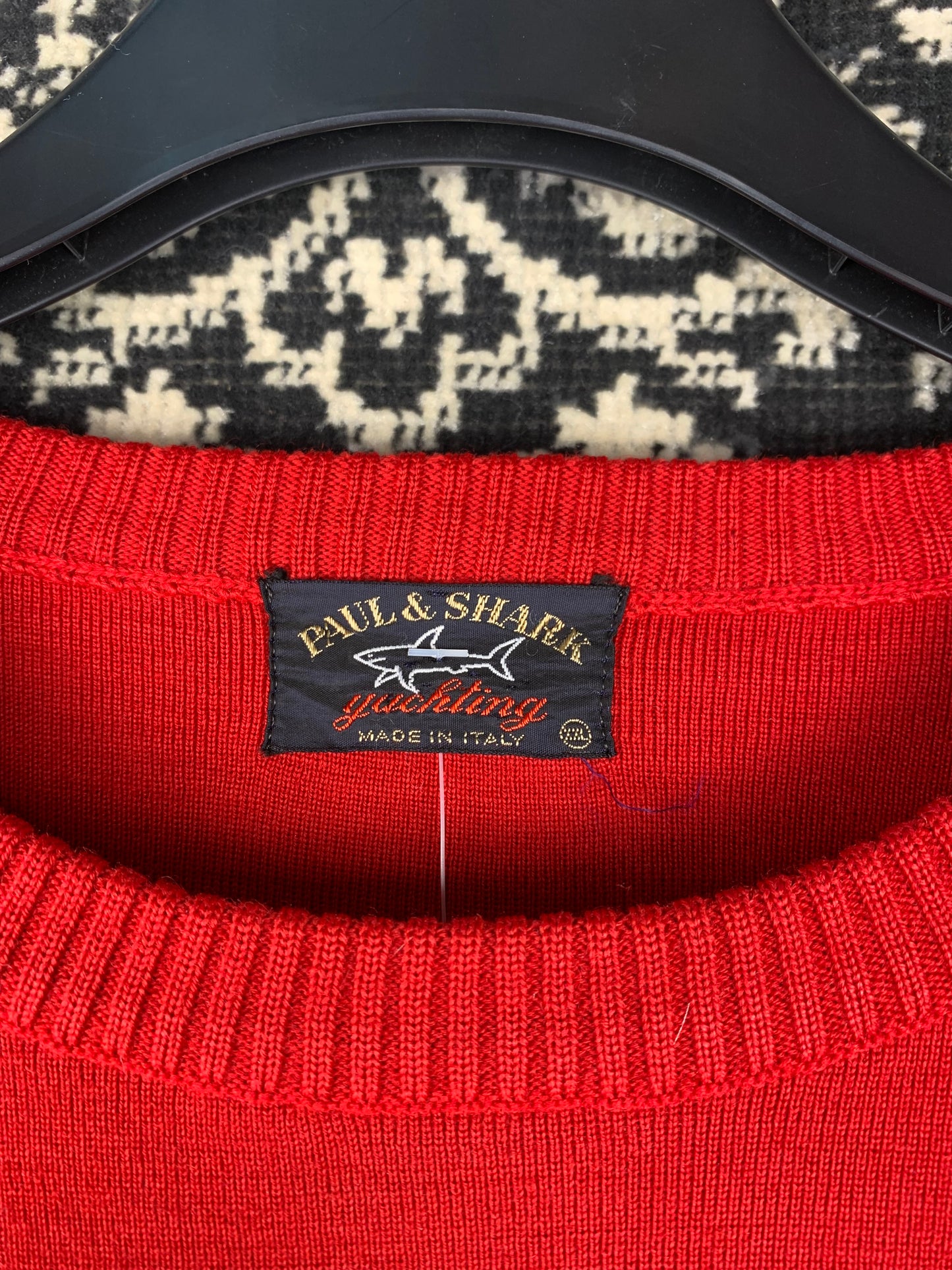 Men’s Red Paul & Shark Yachting Knit Sweatshirt
