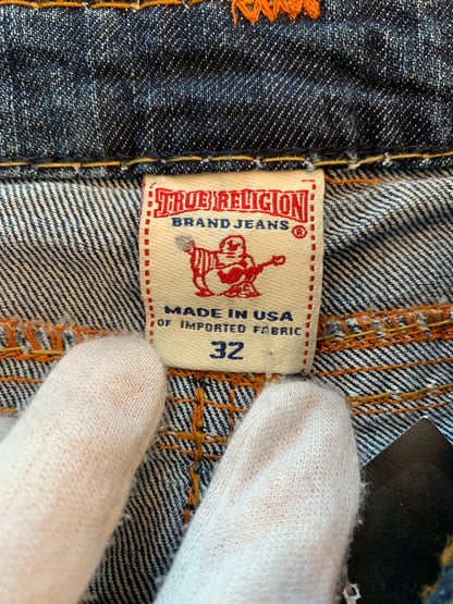 True Religion Rhinestone Super T Jeans