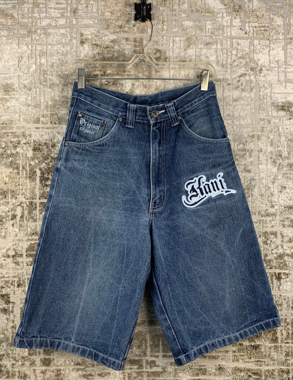 Men's Vintage Y2K Karl Kani Blue Denim Jorts