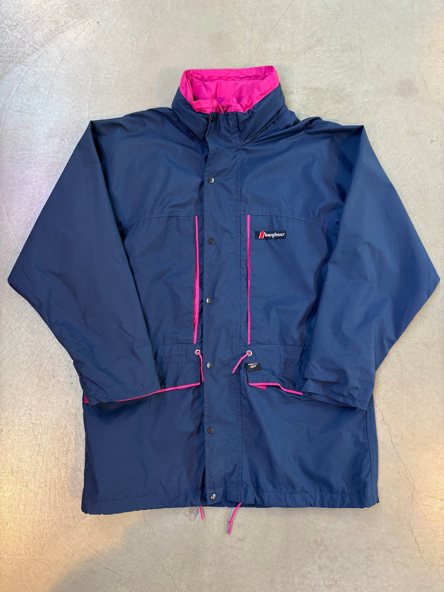 Berghaus Gore Tex Navy Blue Long Coat