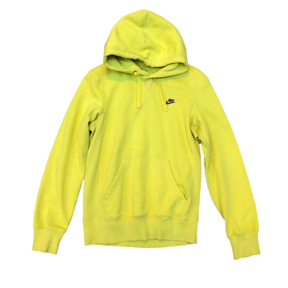 Neon Yellow Nike Hoodie S