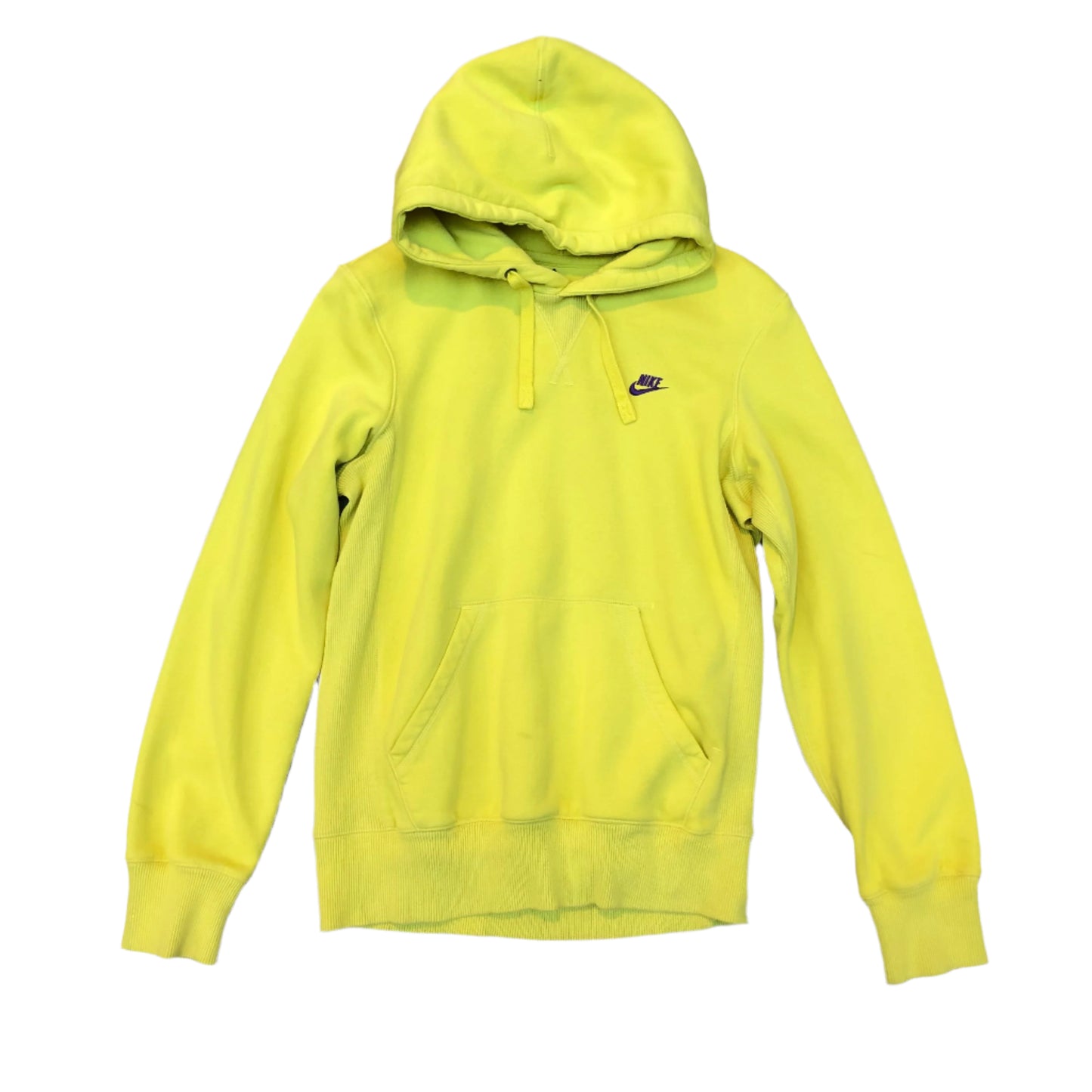Neon Yellow Nike Hoodie S