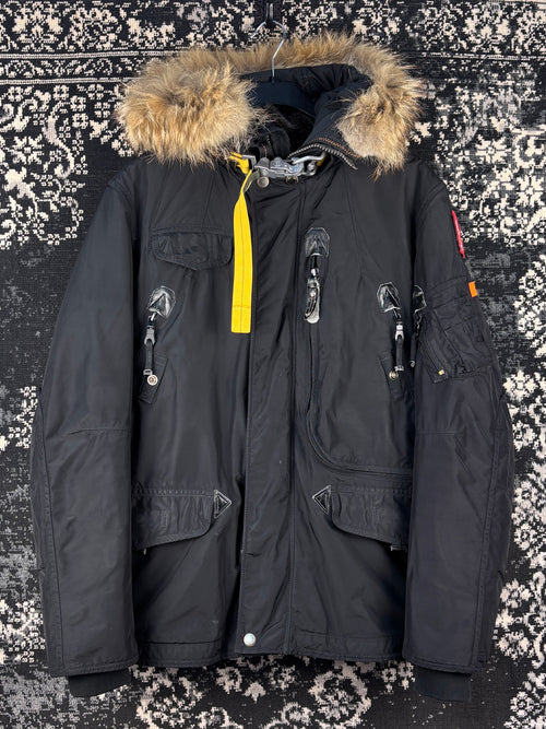 Mens Parajumpers Black Winter Jacket