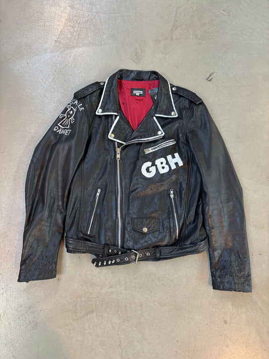 Vintage GBH Punk Leather Jacket