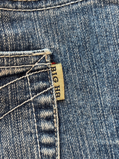 Y2K Embroidered Bootcut Jeans
