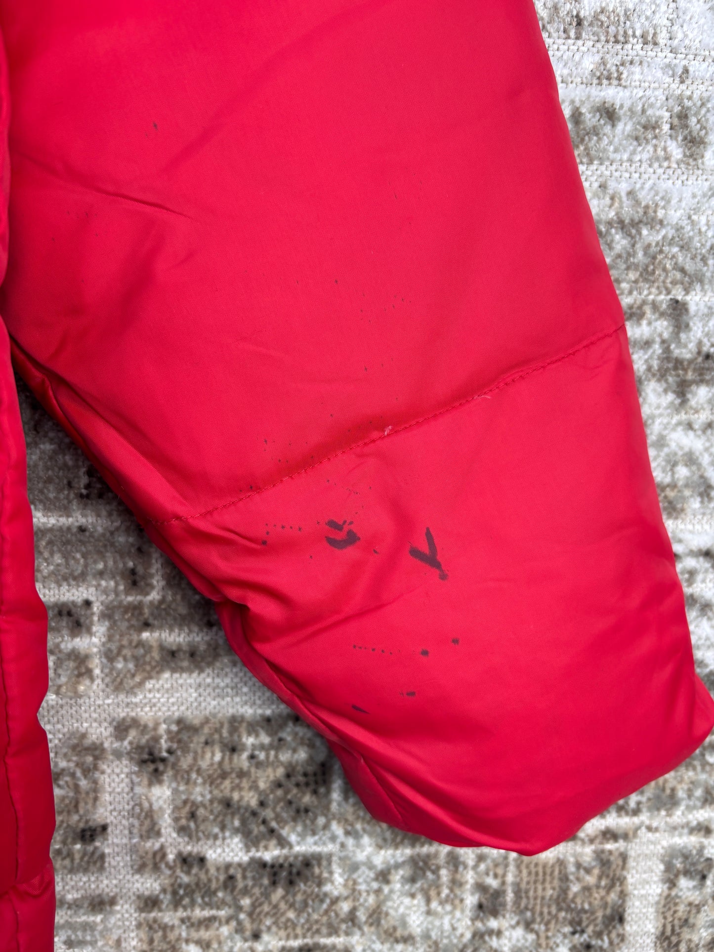 Women's Tommy Hilfiger Red Puffer Jacket