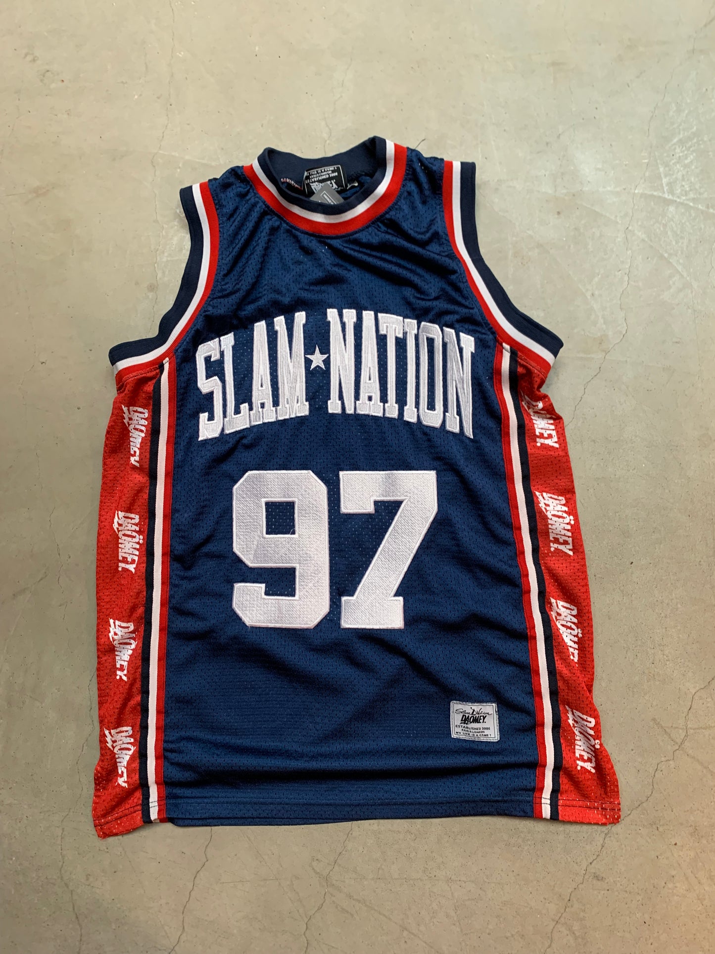 Slam Nation DAOMEY 97 Basketball Jersey