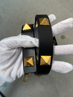 Valentino Garavani Roman Stud Leather Bag Strap