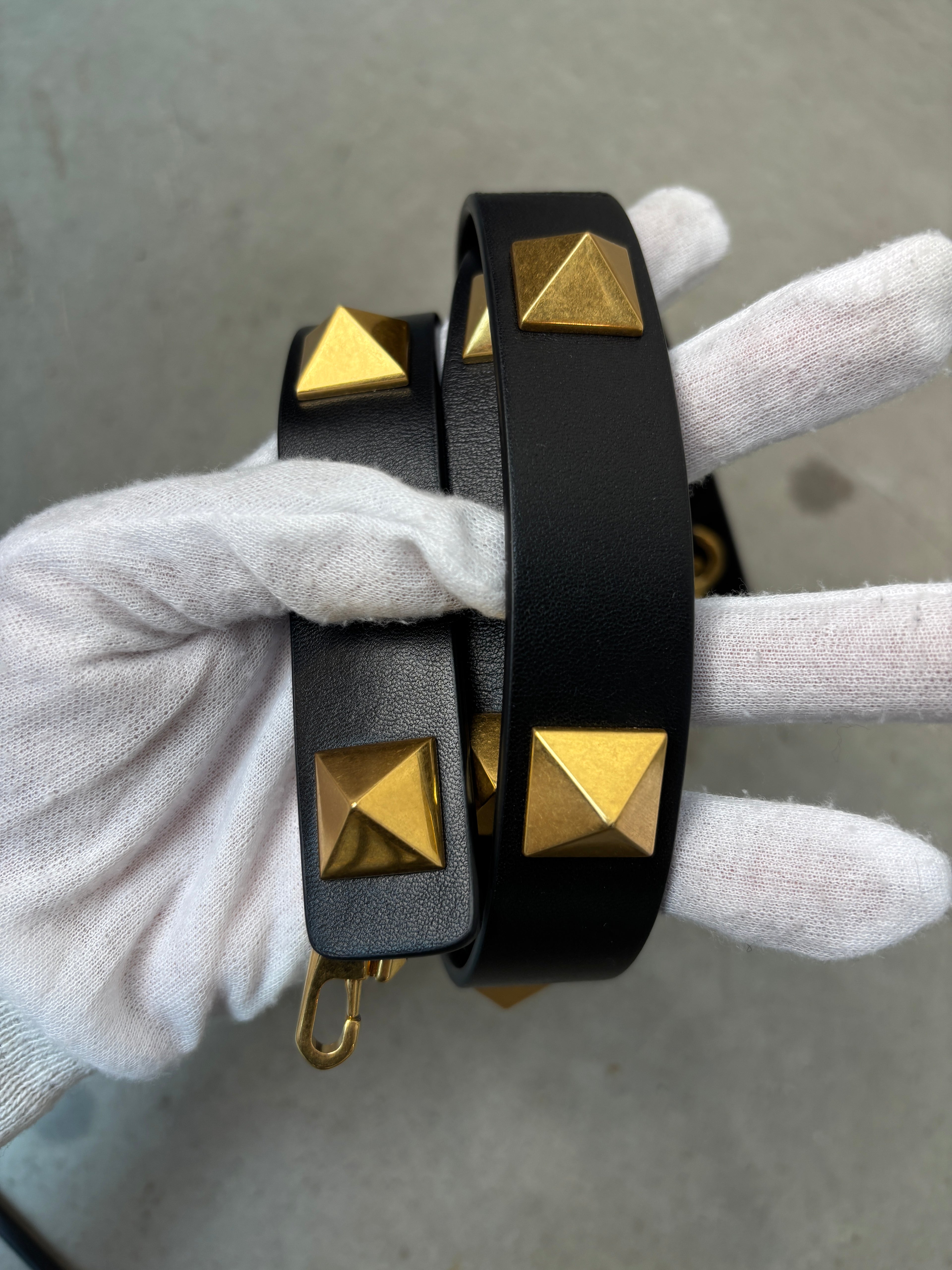 Valentino Garavani Roman Stud Leather Bag Strap