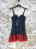 La Senza Satin & Mesh Babydoll Slip