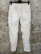 MARITHE FRANCOIS GIRBAUD Womens Y2K White Pants