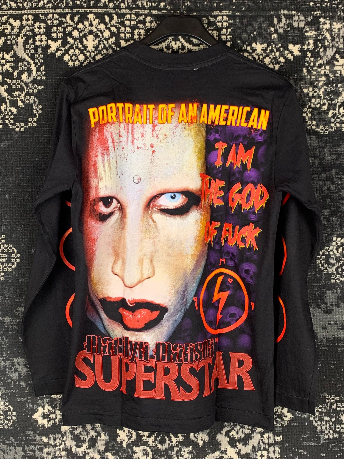 Marilyn Manson "Antichrist Superstar" All Over Print Longsleeve Shirt