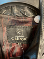 Calisyo Lambskin Leather Biker Jacket