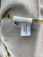 GURU Womens Y2K Off White Jean Coat