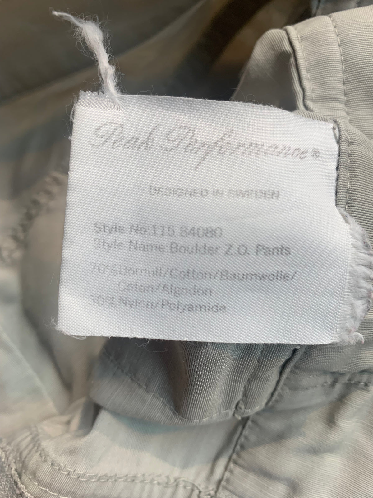 Peak Performance Boulder Zip-Off Convertible Pants
