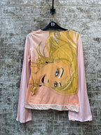 Custo Barcelona Y2K Graphic Long Sleeve Top