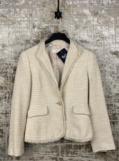 Womens Vintage Any Sis White Blazer