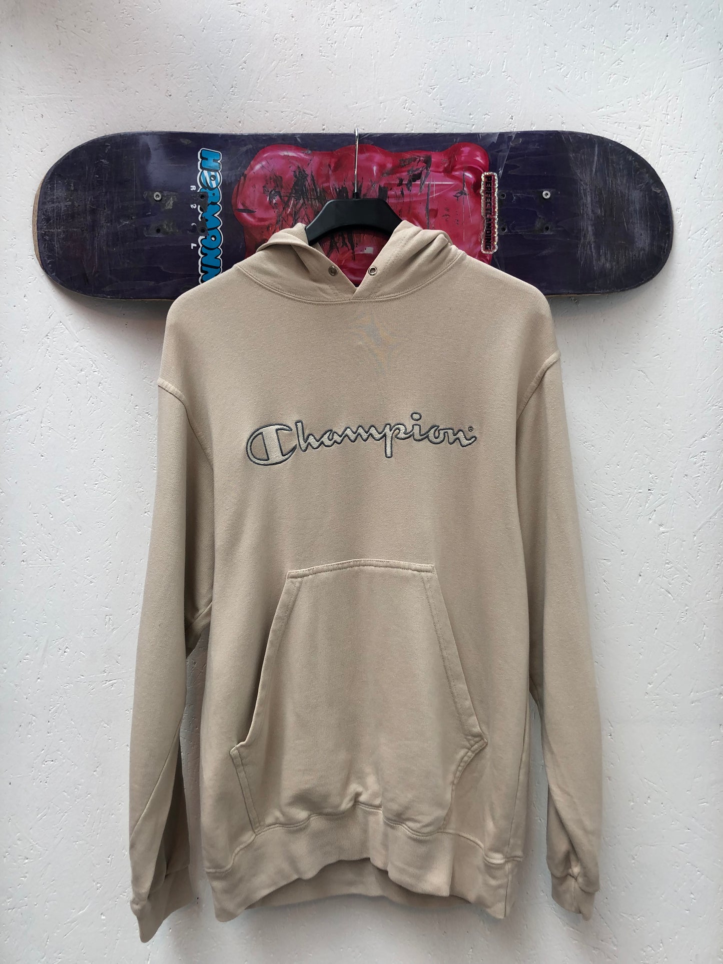 Champion Beige Hoodie