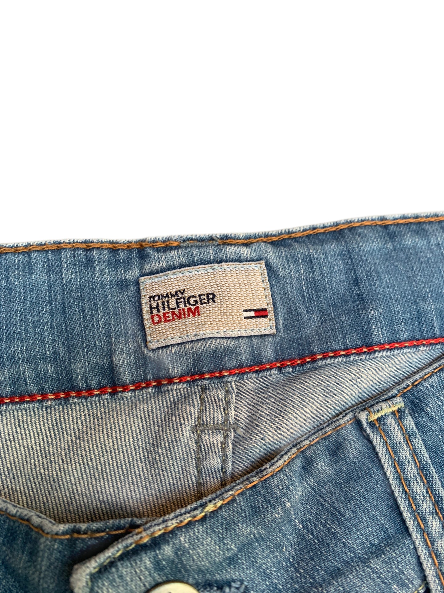 Tommy Hilfiger Denim Light Wash Straight Jeans