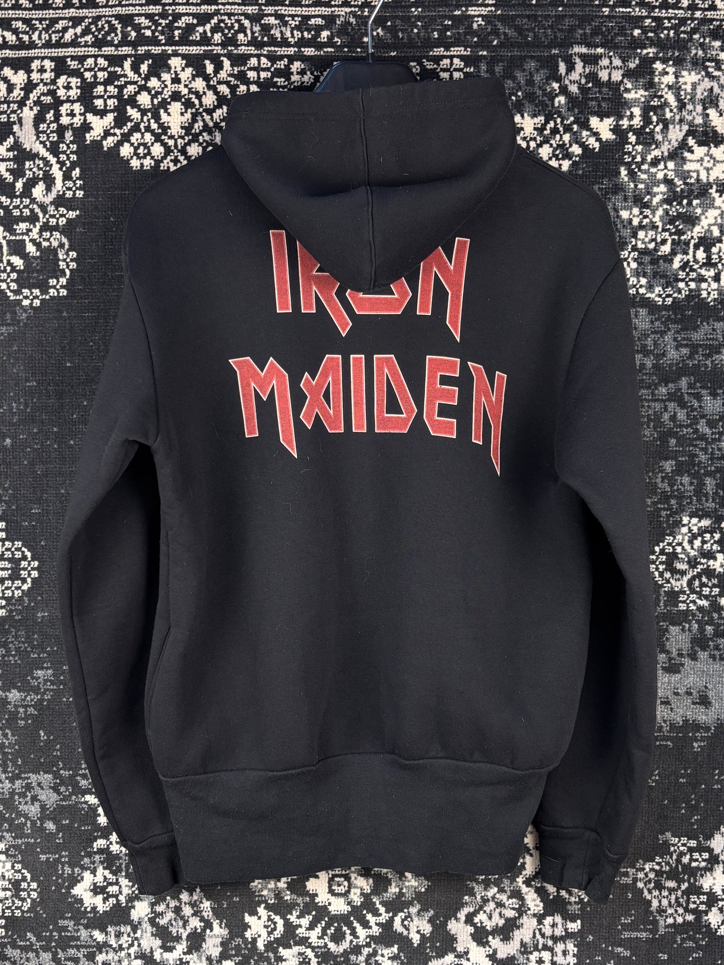 Iron Maiden The Trooper Black Graphic Hoodie