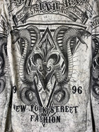 Cipo & Baxx Snake Graphic Long Sleeve Tee